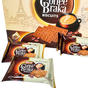 Best Price Golden <b>baked</b> Coffee Biscuit Crackers 360g Crispy Snack ODM Vietnam Manufacturer - Product Image 5