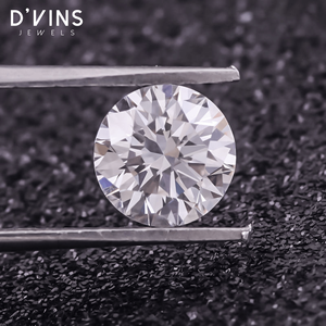 D'vins Jewels Diamant cultivé en laboratoire 100% CVD, taille 4 carats, couleur D, pureté VS, taille brillant ronde, diamant non monté, Surat - Product Image 3