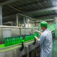 Bebida Natural de Jugo de Aloe Vera con Sabor a Mango en Botella PET de 500 ml, MOQ Bajo, Muestra Gratis, Nawon en Vietnam, Fábrica con GMP, OEM