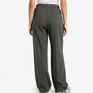 Pantalon d'hiver pour femme en molleton 100% coton 300GSM, couleur unie, coupe classique, logo personnalisé, style hip-hop, haute qualité, élastique - Product Image 6