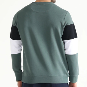 Sweat-shirt unisexe en molleton 100 % coton pour l'hiver, personnalisable avec logo imprimé, coupe oversize, col rond, écologique, respirant et à séchage rapide - Product Image 3