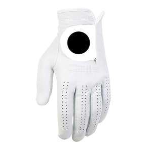Ball Marker Style Sports Golf Gloves Breathable Flexible Comfort Fit Anti <b>Slip</b> Grip Polo Golf Mittens for <b>Long</b> Golf Sessions - Product Image 1