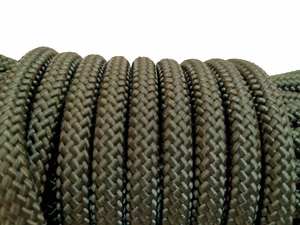 Cuerda de Seguridad Trenzada de 10 mm, Color Verde Oliva, Cuerda Estática para Escalada, Cuerda Industrial para Uso en Exteriores, Camping, Senderismo y Trabajo - Product Image 3