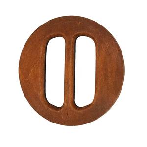 Anillos de Madera de Moda para Cinturones de Mujer, Dimensiones Personalizadas, Grabado de Logotipo, Bordes Lisos, Duraderos, Ecológicos, Premium - Product Image 2