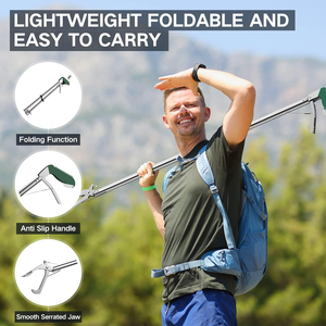 Pinzas para Serpientes Profesionales de 60 Pulgadas, Plegables, con Mandíbula Ancha, Herramienta de Manipulación de Acero Inoxidable - Product Image 5