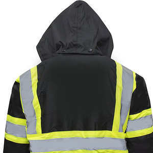 Men <b>High</b> <b>Visibility</b> Working <b>Softshell</b> <b>Jackets</b> Men Safety Reflective Work wear <b>Jackets</b> Construction Security <b>Jackets</b> - Product Image 6