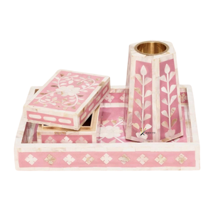 Ensemble unique de 3 brûleurs à encens en nacre pour la décoration et les cadeaux, brûleur à bakhoor en nacre écologique - Product Image 1