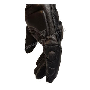 Gants de moto en cuir pour homme, courts, pour la course, compatibles écran tactile, pour motocross et cross-country - Product Image 3