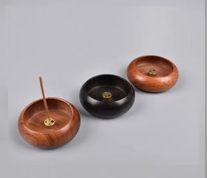 Encensoir en bois en gros, porte-bâtonnets d'encens, brûleur d'encens, décoration de table de bureau, maison, salon de thé, four d'aromathérapie - Product Image 3