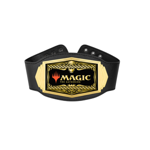 Ceinture de championnat Magic The Gathering personnalisée, ceinture sportive haut de gamme avec texte personnalisé, idéale pour les tournois et les collectionneurs - Product Image 1