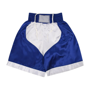 Uniforme de Artes Marciales y Kick Boxing al por Mayor, Color Blanco y Azul, de Secado Rápido, para Boxeadores, Conjunto de Chaleco de Kickboxing - Product Image 5