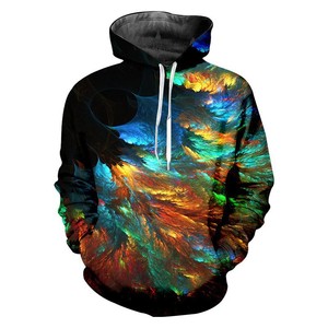 Couverture à capuche personnalisable en polyester 100% qui brille dans le noir, impression par sublimation, design personnalisé - Product Image 2