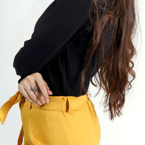 เสื้อยืดแขนยาวผู้หญิงสไตล์ลำลองสำหรับฤดูหนาว - คุณภาพสูง ปรับแต่งสีและโลโก้ได้ ผลิตจากผ้าฝ้าย 100% ระบายอากาศได้ดี - Product Image 6