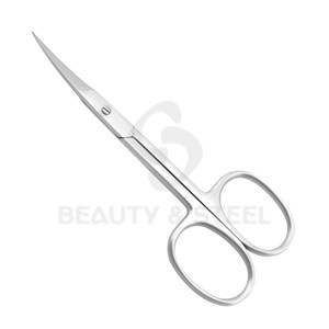Durable Stainless Steel Cuticle Trimmer with Clinical <b>Sandblasted</b> Finish and High-Precision Alignment for Nail Detail - Product Image 1