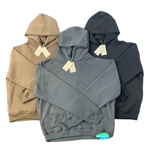 2024 tela gruesa polar temporada 6 Sudadera con capucha hombres mujeres Kanye West sudaderas 1:1 Sudadera con capucha de alta calidad jerséis sólidos en blanco - Product Image 1