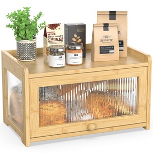 Panier à pain en bambou artisanal écologique - Prix de gros - Product Image 1