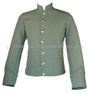 Custom Logo 100% Woolen Fabric Windbreaker Jacket for Men Plus Size Waterproof Winter Shell <b>Button</b> Outdoor Requirement - Product Image 2