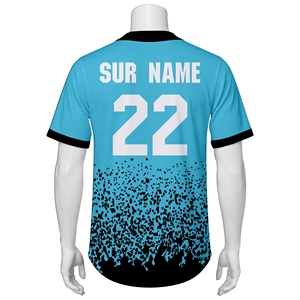 Uniformes de Béisbol Personalizados al por Mayor, Camisetas Deportivas de Primera Calidad que Absorben la Humedad, Ropa Deportiva Transpirable, Proveedor de Fábrica - Product Image 3