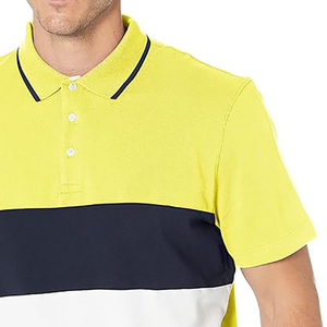 Polos en gros en stock – Polos de golf personnalisés de couleur unie, polos vierges pour hommes en coton et polyester - Product Image 6