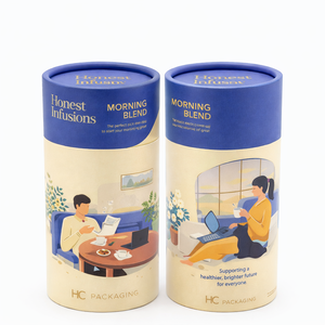 cardboard box paper tube cylinder box - Product Image 2