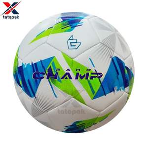 Ballon de football d'entraînement professionnel en PVC/PU, écologique, durable, avec une excellente adhérence, couleurs personnalisables, vente en gros, OEM - Product Image 6