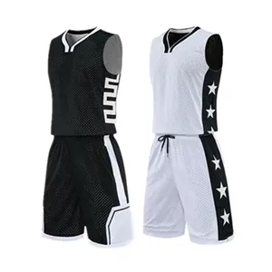 Custom Sublimated Basketball Uniforms Unisex Sleeveless V-Neck Green Team <b>Name</b> 00 Breathable Mesh Athletic Fit Eco-Friendly - Product Image 6