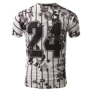 Camiseta Blanca Multicolor para Sublimación, Personalizable con Logotipo, Transpirable para Hombre - Product Image 4