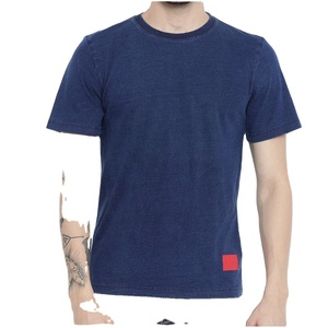 T-shirt en jersey 100 % coton lourd 180 g pour homme, col rond, haute qualité, logo personnalisable, design oversize, séchage rapide, respirant - Product Image 1