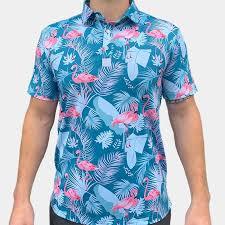 Men's Golf Dry for <b>Shirt</b> with Print Design Wholesale Navy Blue Cotton Anti-Wrinkle Custom - Product Image 3