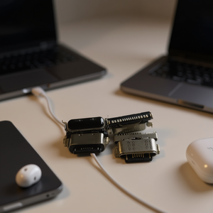 Adaptateur et connecteur de type C CC40 pour solution de charge haute vitesse Vivo Y50 - Product Image 3