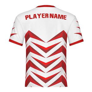 Jersey Deportivo Unisex Personalizado, Ecológico, Transpirable, de Secado Rápido, Ropa Deportiva Sostenible, Suministro de Fábrica, Impresión por Transferencia de Calor - Product Image 4