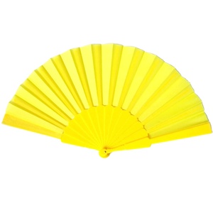 13 Inch Biểu Tượng Tùy Chỉnh Tre Quạt Giấy Tay Gấp Người Hâm Mộ Tay Lớn Gấp Cho Đám Cưới - Product Image 4