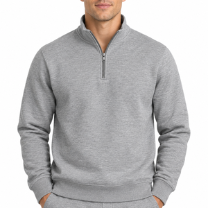 Men's Zip Up Sweatshirt <b>Jacket</b> <b>Fleece</b> <b>Lined</b> Casual Winter Clothing Custom Manufacturer - Product Image 1