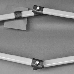 Gazebo y Pérgola Plegable de Acero con Recubrimiento en Polvo Gris de 3.6m x 3.1m - Product Image 6