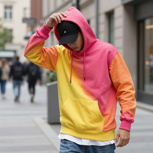 เสื้อฮู้ดดี้ผู้ชายสำหรับฤดูหนาว ผ้าโพลีเอสเตอร์/ไนลอน ขนฟลีซ แบบสวมหัว ปักลาย กันน้ำ ระบายอากาศได้ดี เหมาะสำหรับใส่ในชีวิตประจำวัน - Product Image 1