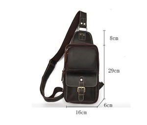 Bolso de Pecho y Cintura para Hombre, de Moda, para Exteriores, de un Solo Hombro, Doble Bandolera, con Monedero. - Product Image 6