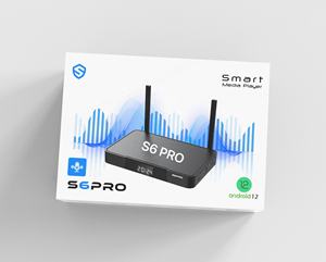 Décodeur officiel S6 PRO Smart Set-Top Box avec 32 Go Flash 4 Go DDR Android 12 Système d'exploitation Résolution 4320p 6k S6 Max Vseebox - Product Image 5