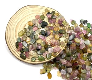 Lote de Gemas Sueltas de Turmalina Multicolor Natural, 4-8 mm, 25 CT, Turmalina Multicolor con Certificado IGI - Product Image 5