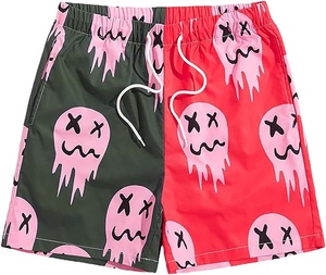 Streetwear 100% coton avec logo personnalisé OEM Short de survêtement Jogger Short imprimé bouffant en éponge française graphique pour hommes - Product Image 2