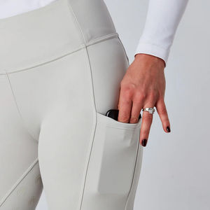 Vêtements d'équitation de haute qualité pour les sports de plein air, leggings d'équitation ajustés grande taille, pantalons de course décontractés extensibles pour filles - Product Image 4