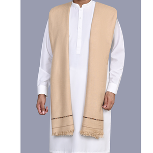 Men Classic <b>Wool</b> Shawl Soft Winter <b>Wrap</b> for Evening and Office Wear - Product Image 5