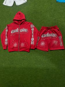 Conjunto Deportivo de Invierno Personalizado para Hombre, Diseño Reversible con Capucha, Transpirable, de Secado Rápido, Ecológico, 100% Algodón, Color Sólido - Product Image 1