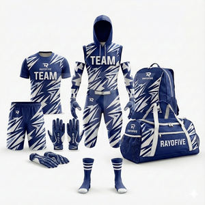 Uniforme de Fútbol Americano al por Mayor, Jersey Cosido con Tela de Malla de Alta Resistencia, Personalizado, Elegante, Sublimado - Product Image 3