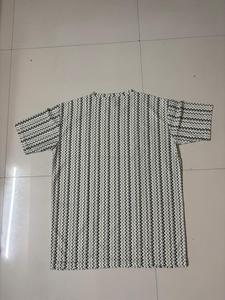 Camiseta de Cuello Polo a Rayas para Hombre, Nueva, de Alta Calidad, de Polialgodón, Casual, de Manga Corta, con Logotipo Personalizado Disponible al Mejor Precio - Product Image 5