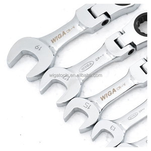 WIGA-RCT-8PC 180 °   ชุดประแจวงล้อแบบหมุนได้ โครเมียมวาเนเดียม มาตรฐาน DIN สำหรับซ่อมเครื่องจักรกล ขายส่ง - Product Image 2