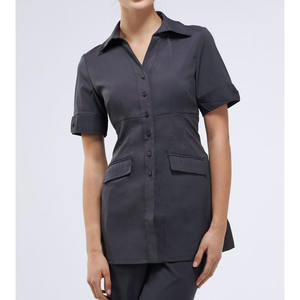 Tunique de travail pour femmes, idéale pour les salons de beauté, les spas, l'hôtellerie, le personnel d'entretien ménager, les serveurs et les employés de ménage. - Product Image 5