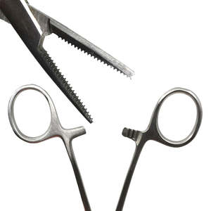 Kelly Hemostat คีมหนีบเงิน5.5นิ้วสแตนเลสสตีลแบบแมนนวลคลาส I CE ISO ได้รับการรับรอง surgiright - Product Image 4