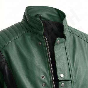 Veste de moto en cuir véritable pour homme de qualité supérieure, nouvelle arrivée, vestes de moto d'hiver, protections amovibles, personnalisables - Product Image 4