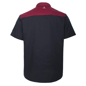 เสื้อเชฟมืออาชีพขายส่ง แขนสั้น ผ้าระบายอากาศ สำหรับพนักงานครัวร้านอาหาร ผู้ผลิต OEM ปี 2026 - Product Image 4