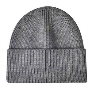 Wholesale Custom Two-Tone Breathable Waterproof Beanie <b>Cap</b> Designer Logo Solid Cuff Knitted <b>Winter</b> Warm Daily - Product Image 1